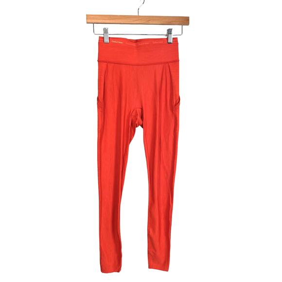 Outdoor Voices TechSweat Thrive 7/8 Leggings in Paprika Women's XS NWT - Picture 4 of 10
